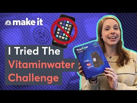 Life Without A Smartphone – Vitaminwater Challenge