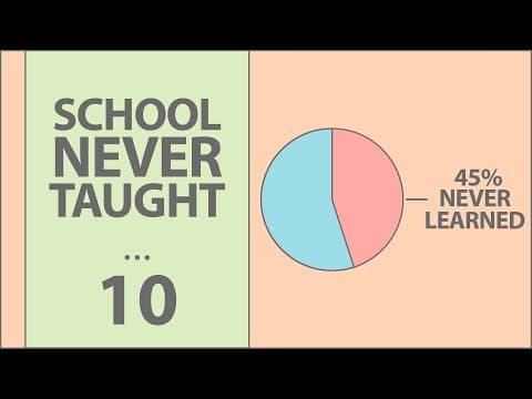 The Most Important Thing School Never Taught You