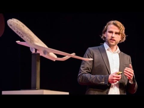 【TED】Bastian Schaefer: A 3D-printed jumbo jet?