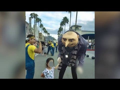 Families sue Universal Orlando after actor made white-power ‘OK’ gesture posing with girls