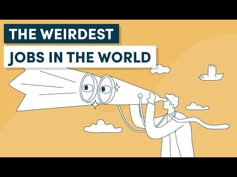 The 10 Weirdest Jobs in the World and What They Pay