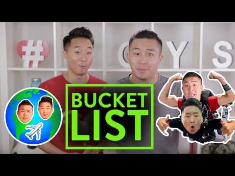 What's On Our Crazy Bucket List?!