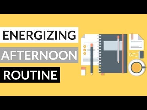 How to Stop Feeling Tired in the Afternoon | AFTERNOON ROUTINE 2017