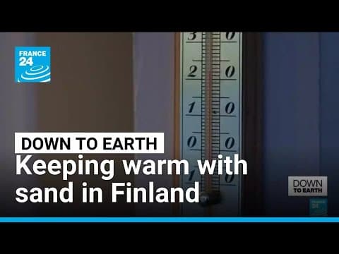 Freezing cold? This town in Finland is keeping warm with sand • FRANCE 24 English
