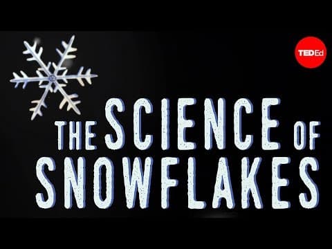 【TED-Ed】The science of snowflakes - Maruša Bradač
