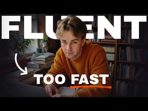 This LAZY Method Gets You Fluent English TOO Fast