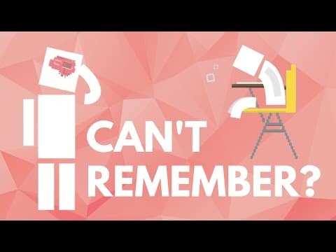 Why Do We Forget Things?