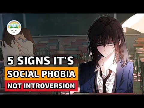 5 Signs It's Social Phobia (Not Introversion)