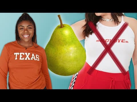 We Tried The "Wrong" Clothes For Our Shape