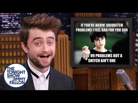 Daniel Radcliffe Reacts to Harry Potter Memes