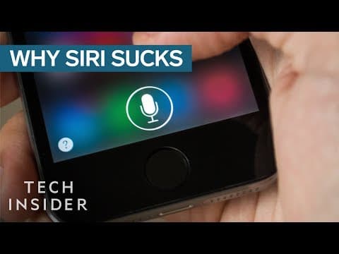 Why Siri Still Sucks
