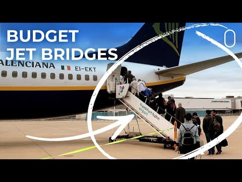 Why Do Low-Cost Carriers Avoid Jet Bridges At Many Airports?