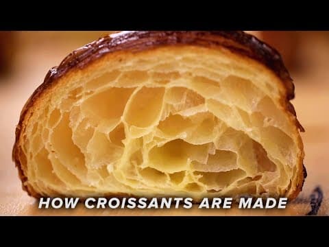 How Croissants Are Made