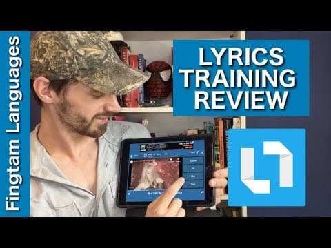 Best app for learning languages with MUSIC (Lyrics Training)