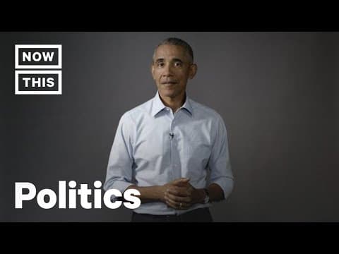 Barack Obama Answers The Burning Question: Is America Going to Be Ok? | Op-Ed | NowThis
