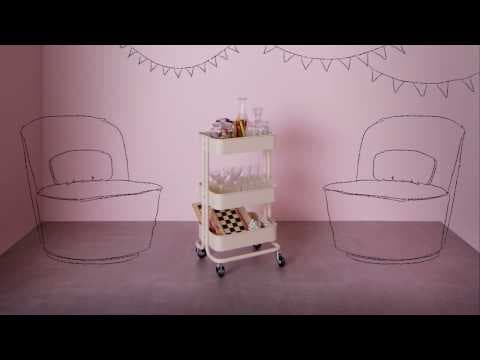 The art of organising: living room storage