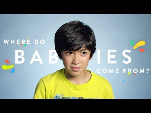 100 Kids: Where Do Babies Come From? | 100 Kids | HiHo Kids