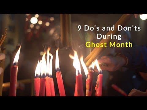 Ghost Month in Taiwan: Do's and Don'ts