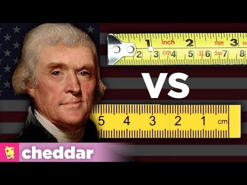 Why Doesn't the US Just Use the Metric System? - Cheddar Explains