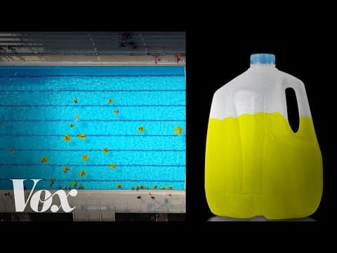 Stop peeing in the pool. Chlorine doesn't work like you think.