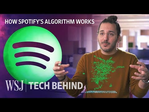 How Spotify’s AI-Driven Algorithm Works | The Tech Behind | WSJ