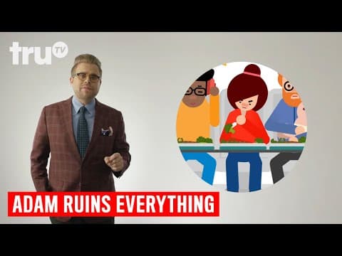 Adam Ruins Everything - What's the Deal with Airplane Food? (Everyday Ruins) | truTV