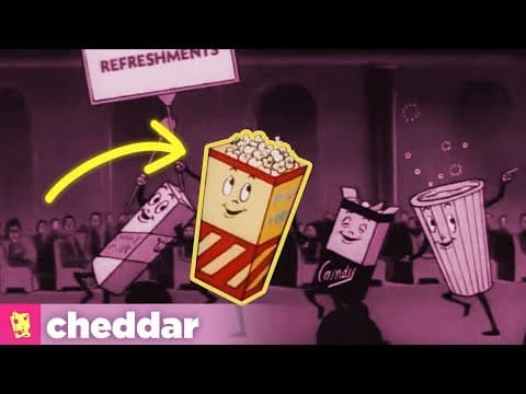 How Popcorn Went From Banned to Saving Movies - Cheddar Explains
