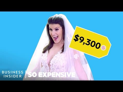 Why Wedding Dresses Are So Expensive | So Expensive