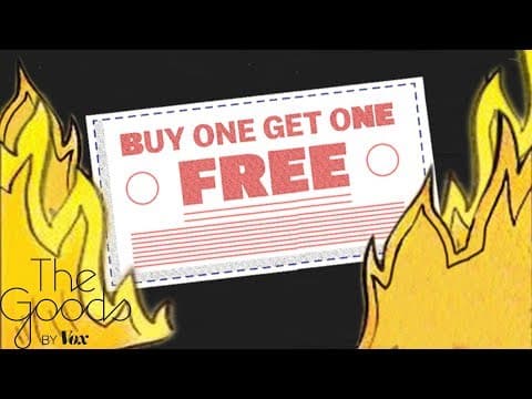 Why "Buy one, get one free" isn't a great deal