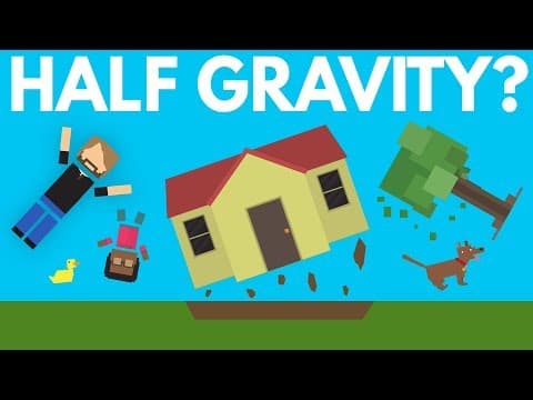 What If Earth Suddenly Had Half Gravity?