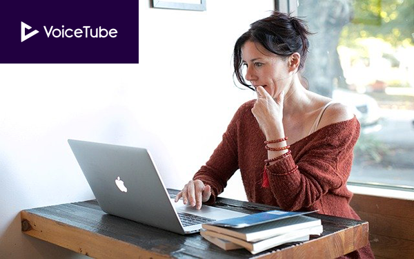 woman setting up online dating profile