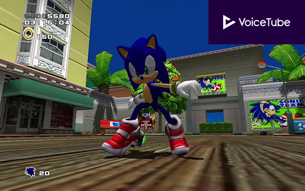 platformer Sonic Adventure