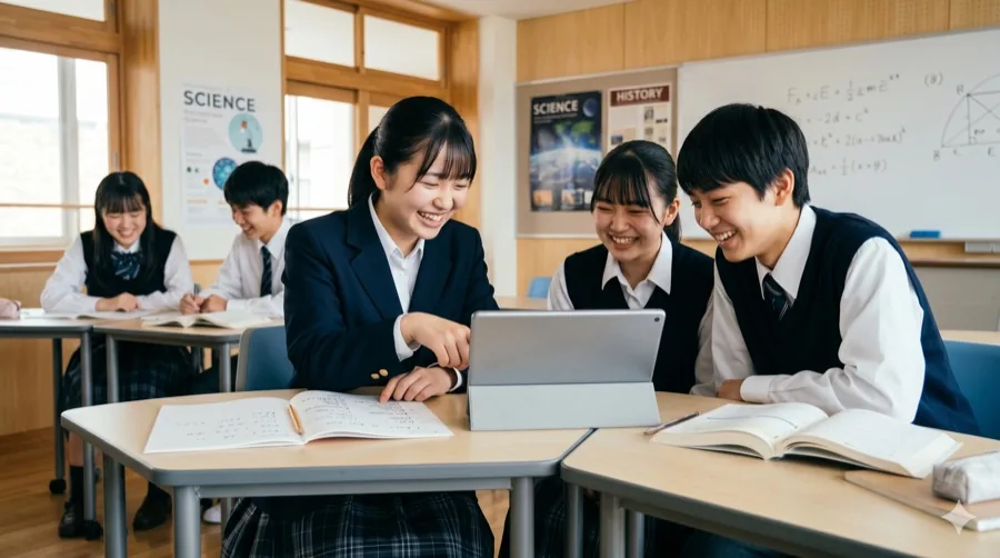 授業中